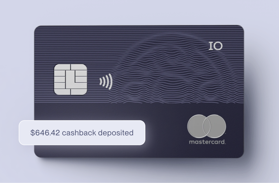 The IO credit card