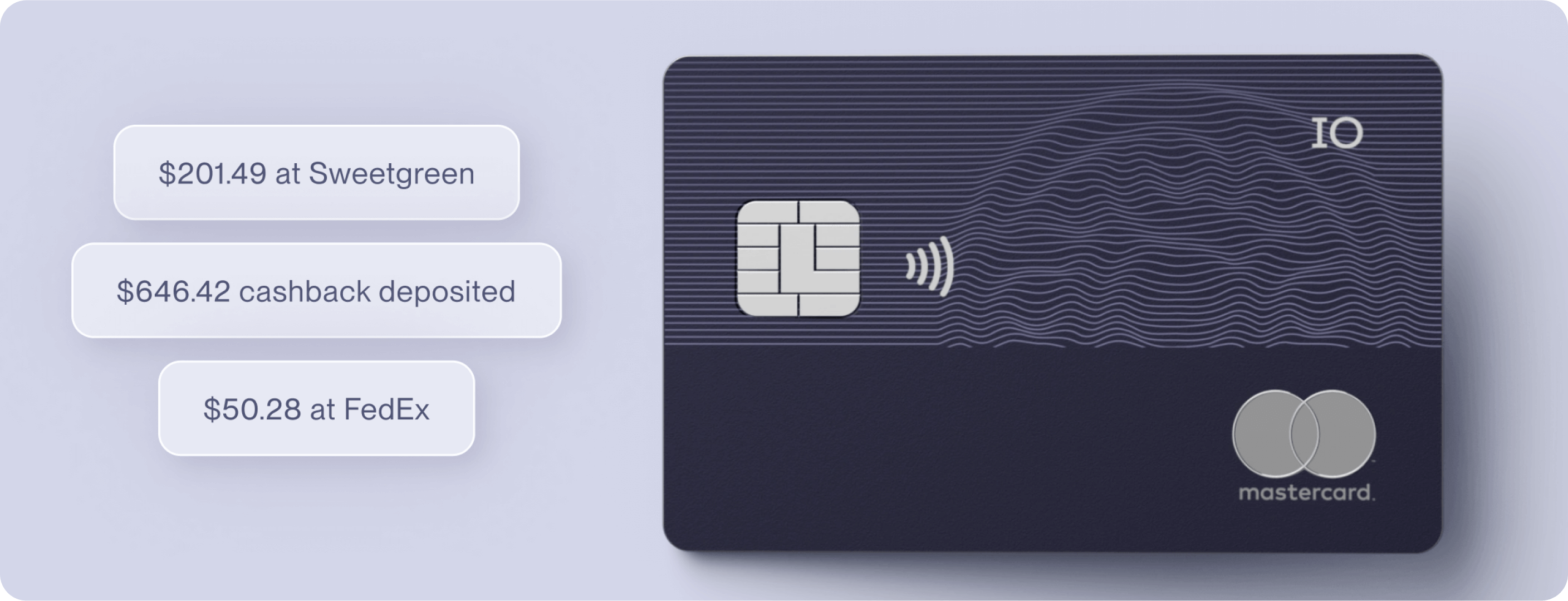 The IO credit card