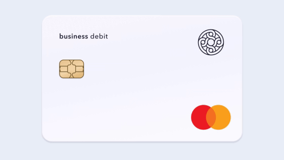 business name on mercury debit card