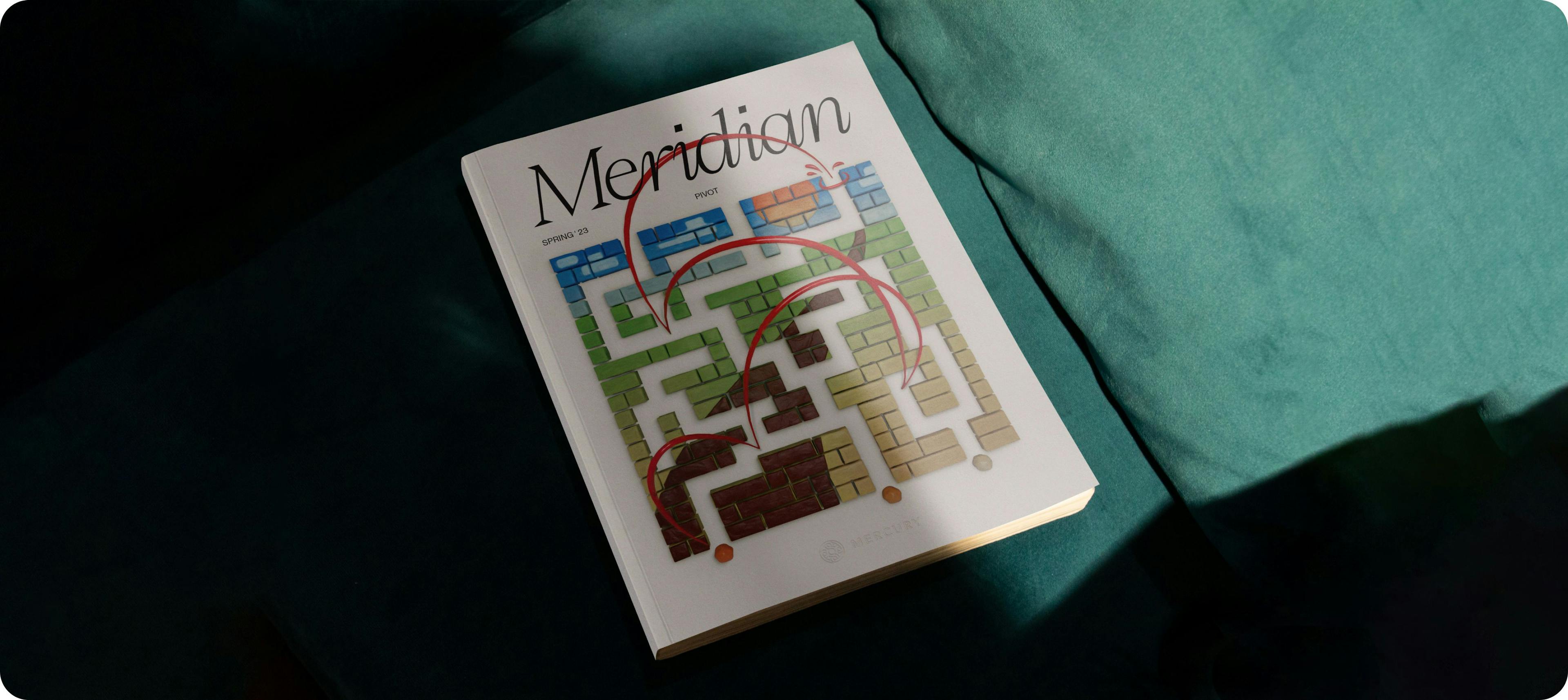 Introducing "Pivot," the first print issue of Meridian magazine